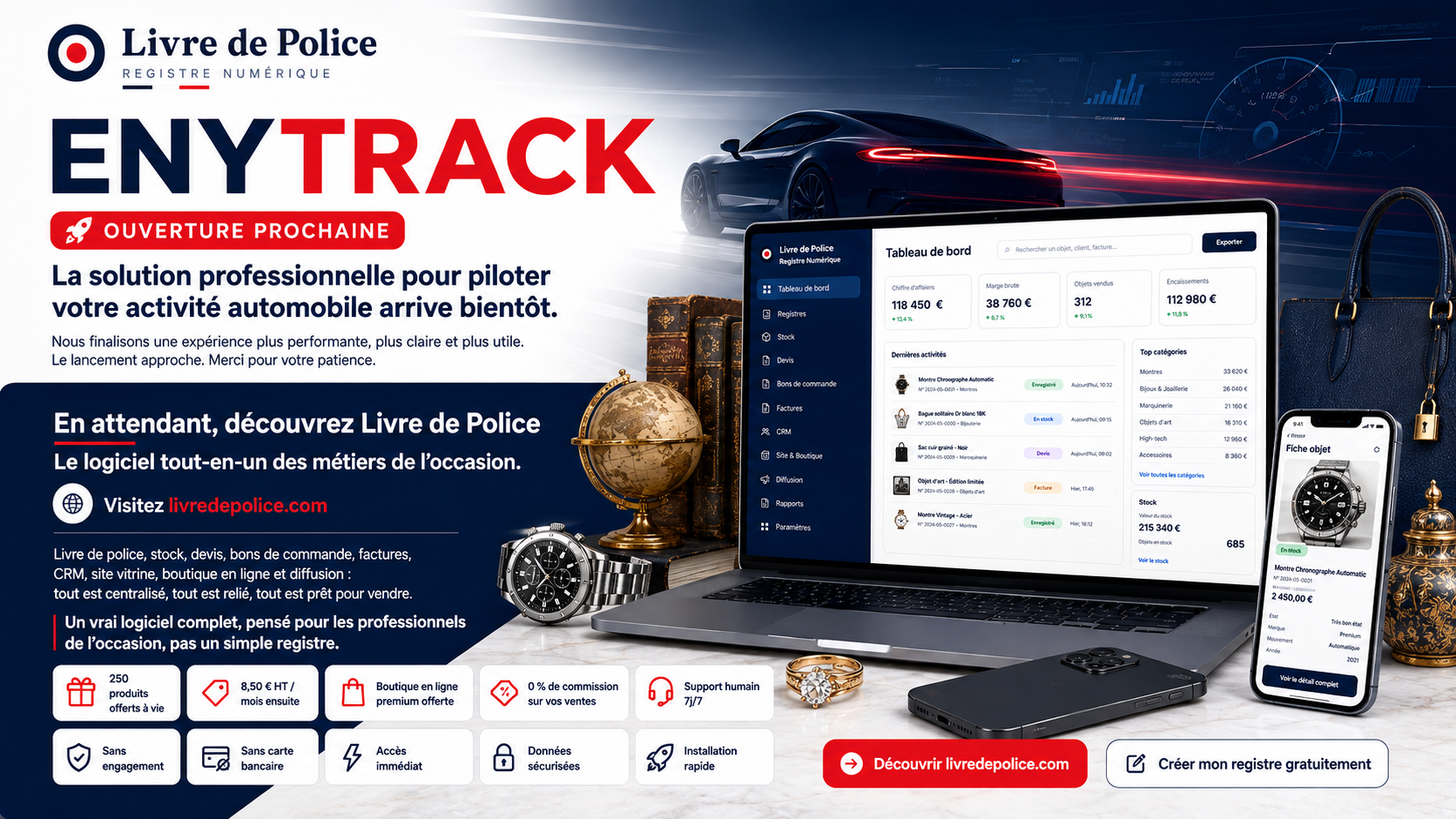 ENYTRACK – ouverture prochaine
